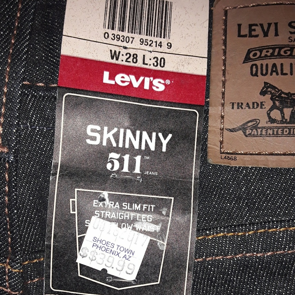 Levi 511 jeans BRAND NEW NWT